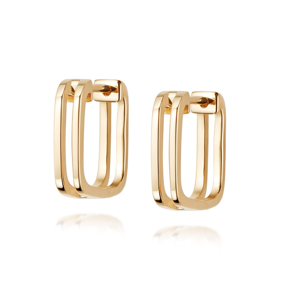 Daisy Rupi Huggie earrings - Gold HUG16_GP