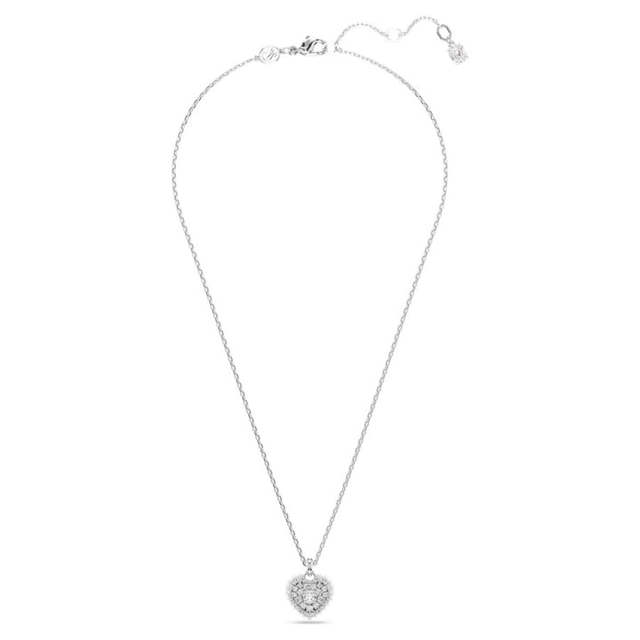 Swarovski Hyperbola Heart Pendant - Rhodium Plated 5684386