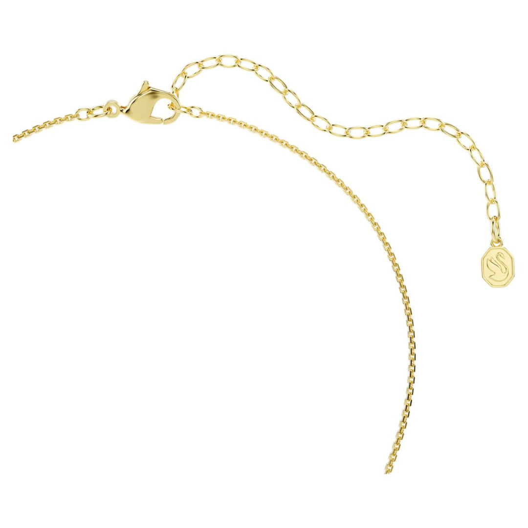 Swarovski Hyperbola Pendant Round Cut - White with Gold Tone Plating - 5738248