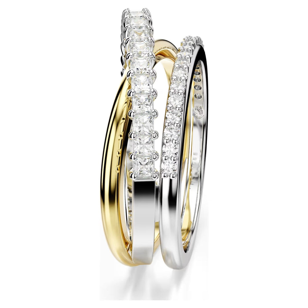 Swarovski Hyperbola Ring - White with Mixed Metal Finish 5689732