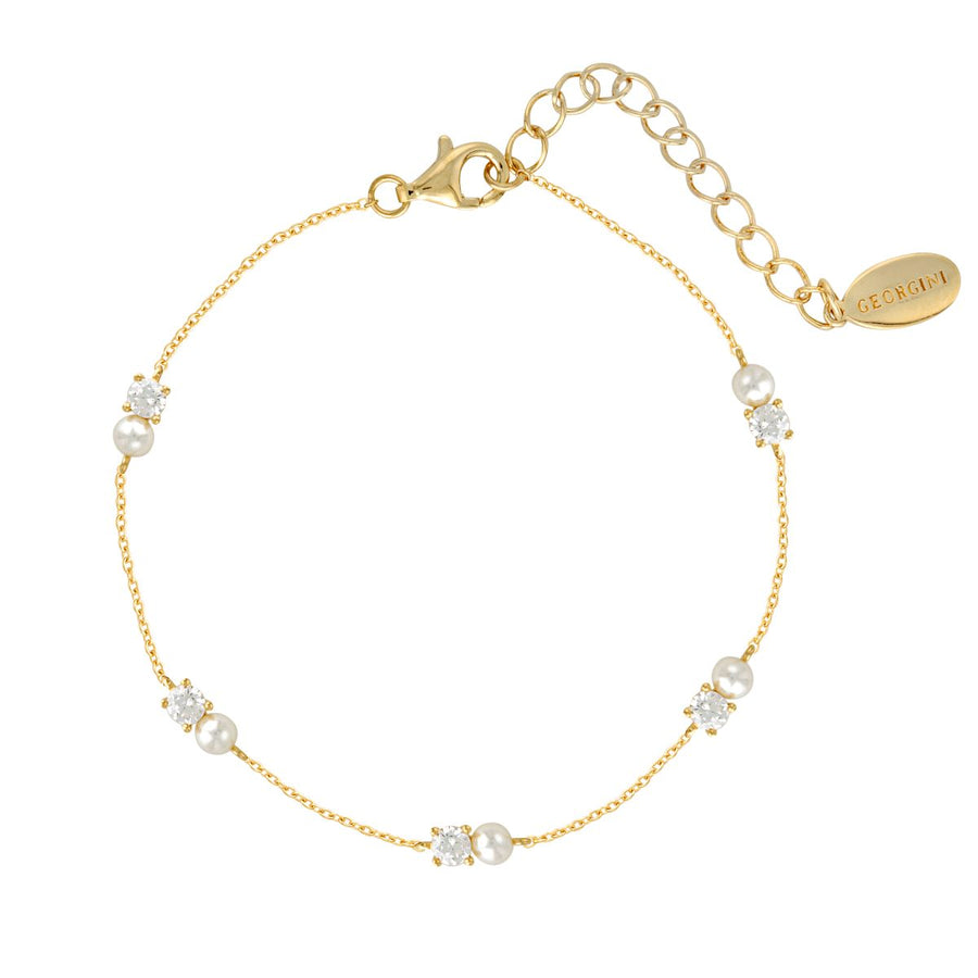 Georgini Noel Nights Snow Drop Bracelet - Gold - IB188G