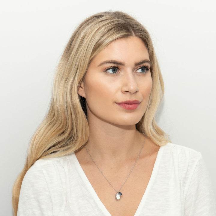 Sarah Alexander Iceberg Kyanite and Nugget Charm Necklace