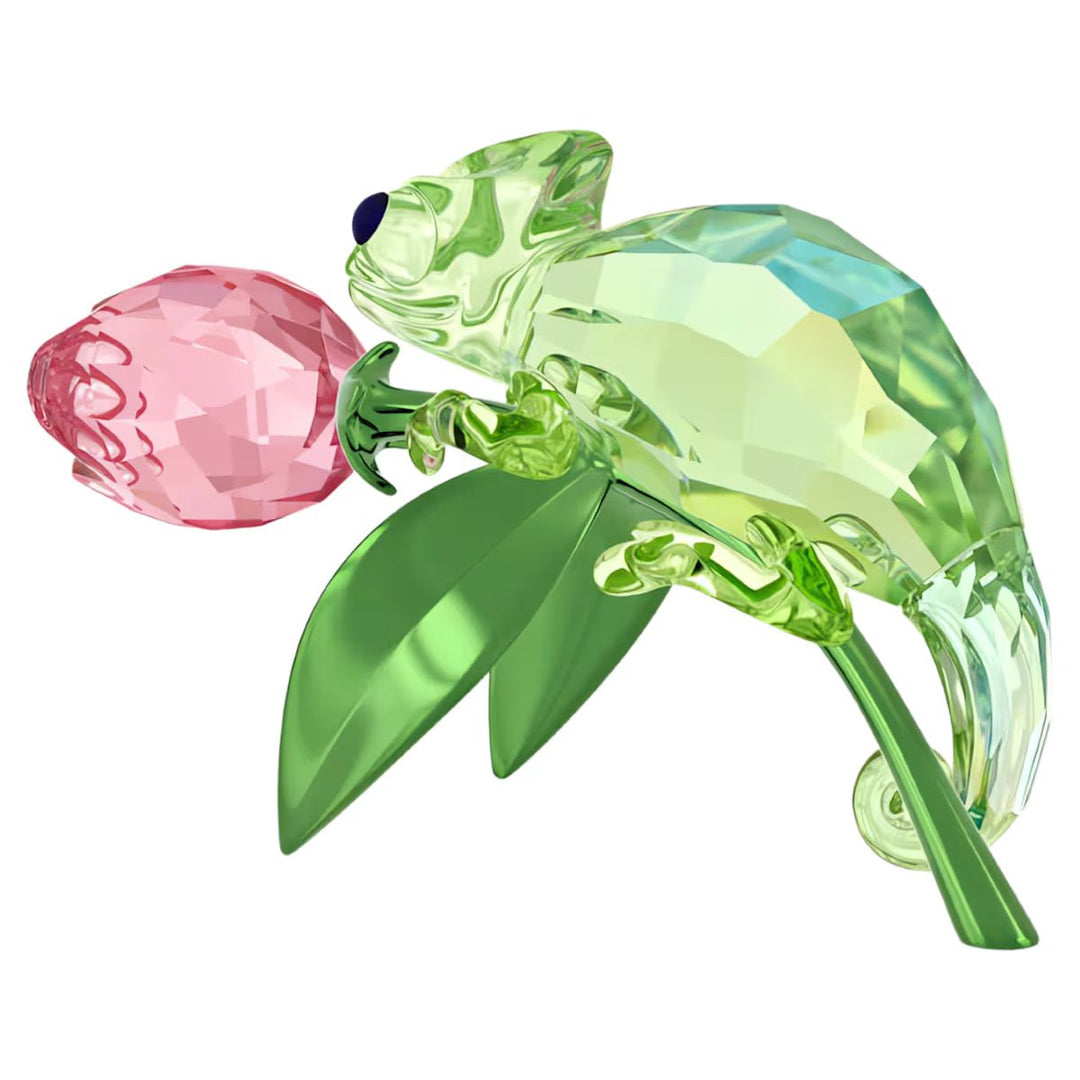 Swarovski Crystal Idyllia Chameleon and Tulip - 5719811