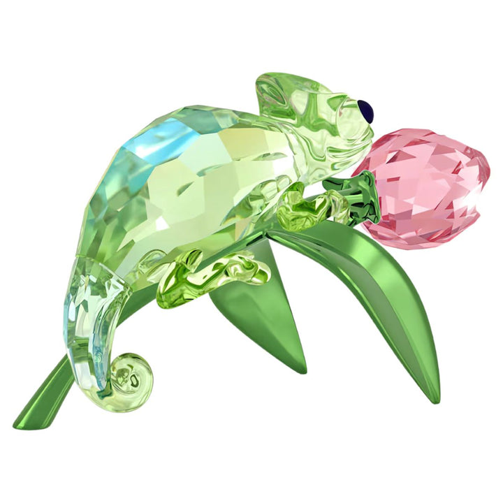 Swarovski Crystal Idyllia Chameleon and Tulip - 5719811