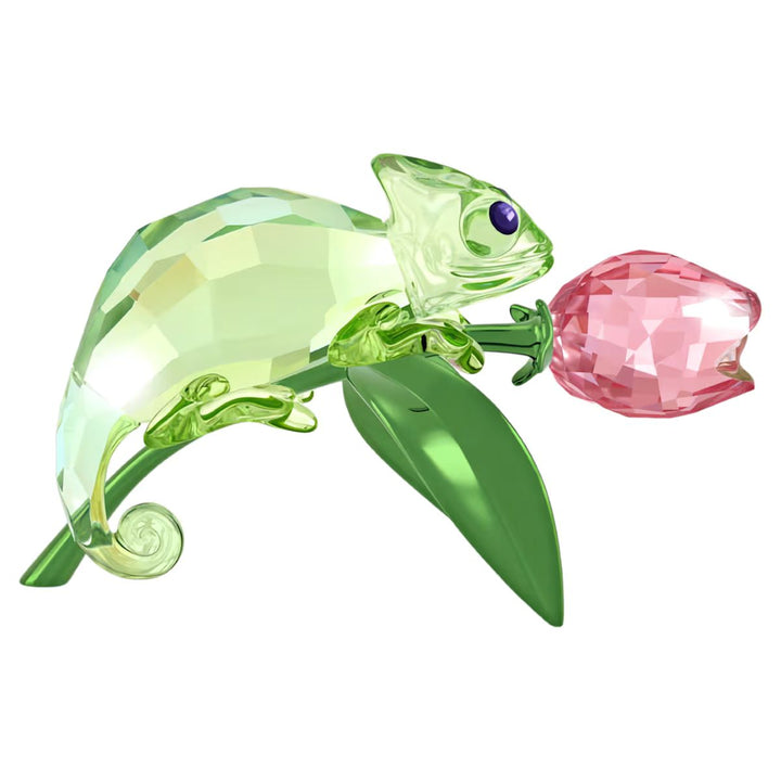 Swarovski Crystal Idyllia Chameleon and Tulip - 5719811