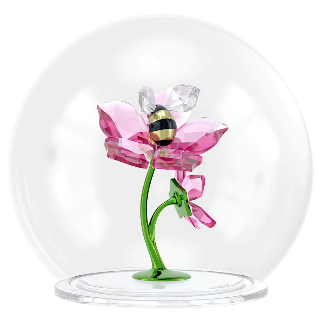 Swarovski Crystal Idyllia Glass Ball Bee and Flowers - 5721549
