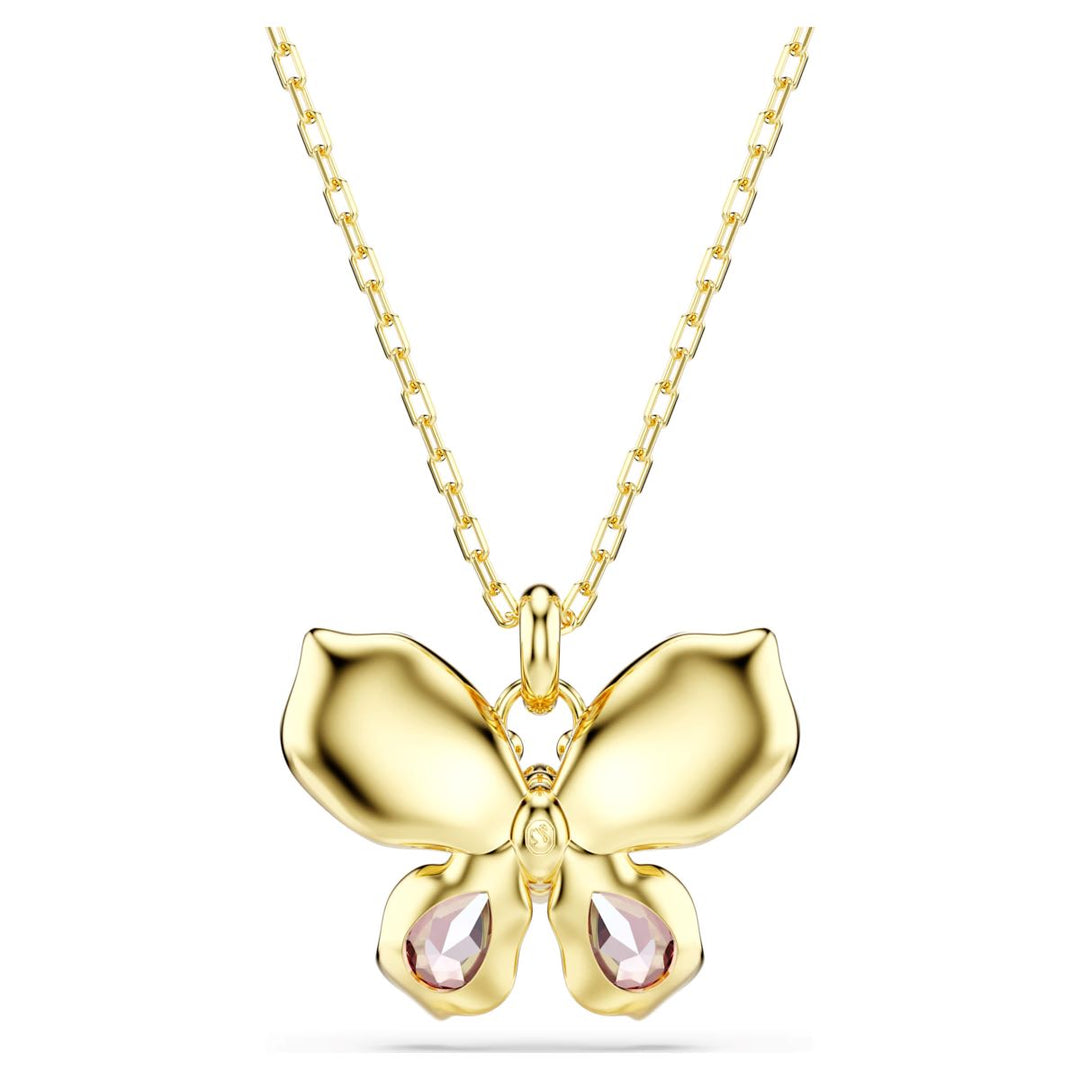Swarovski Idyllia Butterfly Pendant - Multicolored with Gold Tone Plating - 5709950
