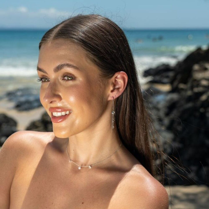 Georgini Mirage Ethereal Threader Earrings - Silver IE1165W
