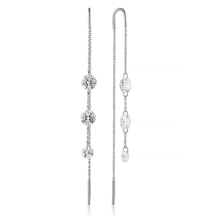 Georgini Mirage Ethereal Threader Earrings - Silver IE1165W