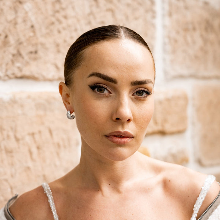 Georgini Sydney Soiree Rose Bay Earrings - Silver IE1180W