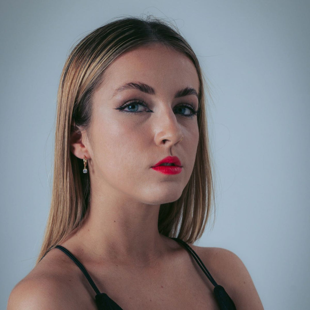 Georgini Bria Hoop Earrings - Gold - IE934G