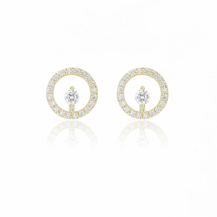 Georgini Goddess Cora Earrings - Gold - IE1116G