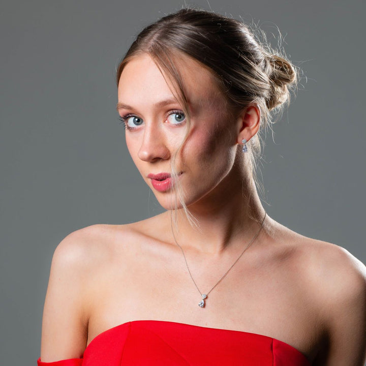 Georgini Red Carpet Cannes Necklace - Silver - IP876