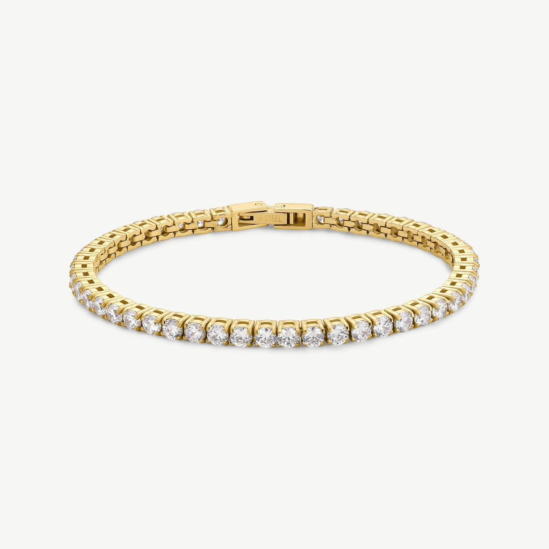 D.Louise Luxe Gold Tennis Bracelet