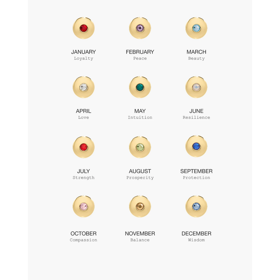 D.Louise June Birthstone Gold Necklace image 7