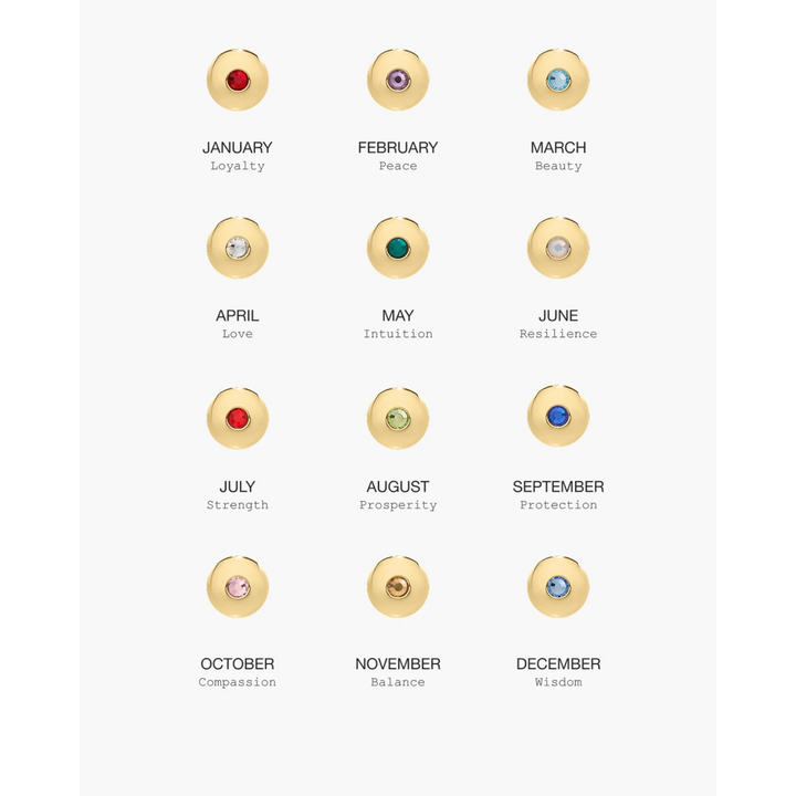 D.Louise June Birthstone Gold Necklace image 7