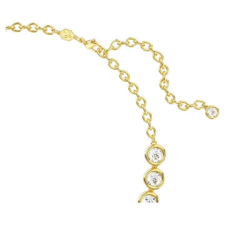 Swarovski Imber Tennis Necklace - White Gold Tone Plated