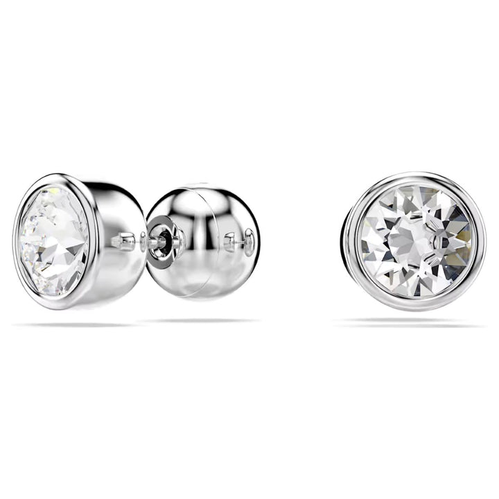 Swarovski Imber Stud Earrings - White with Rhodium Plating - 5696073