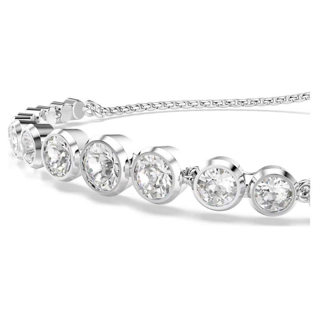 Swarovski Imber Tennis Bracelet Mixed Round Cuts - White Rhodium Plated - 5705451