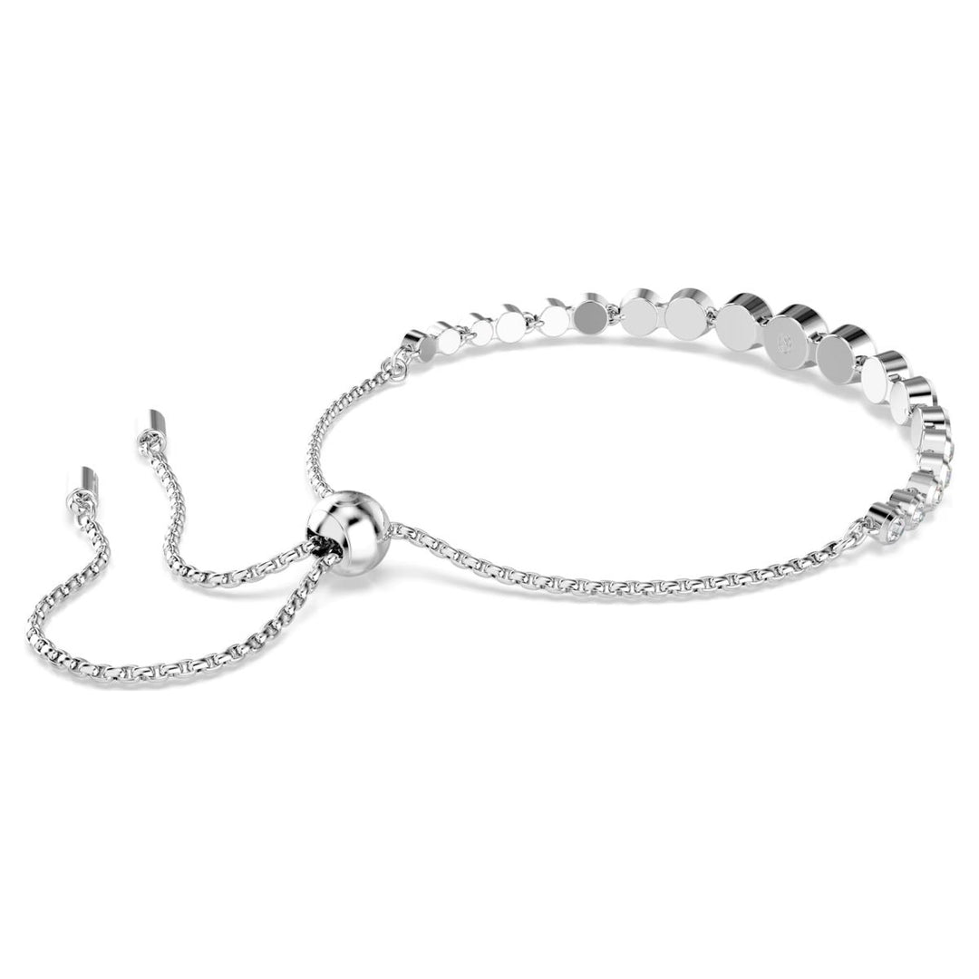 Swarovski Imber Tennis Bracelet Mixed Round Cuts - White Rhodium Plated - 5705451