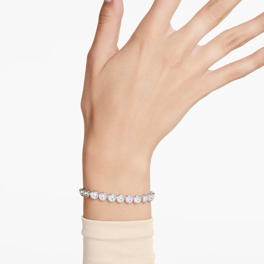 Swarovski Imber Tennis Bracelet - White with Rhodium Plating 5682666