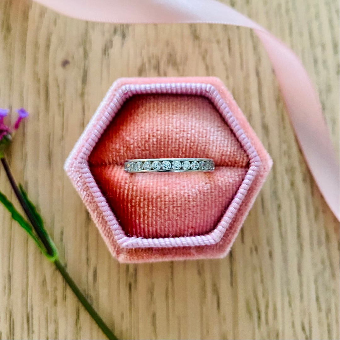 Raphael Collection Half Eternity Ring - Channel Set - Round Brilliant HET1310