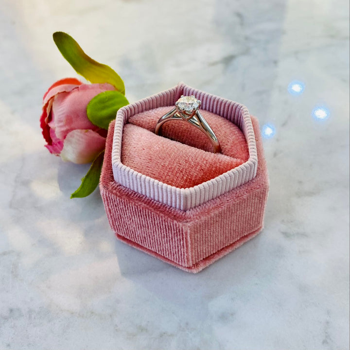 Brilliant Cut Diamond Engagement Ring in Platinum - 0.70ct 6 claw ENG24815