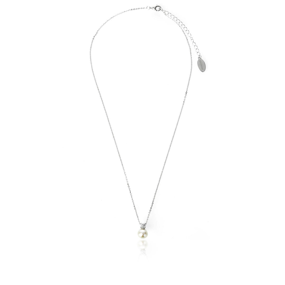 Georgini Oceans Noosa Freshwater Pearl Necklace - Silver
