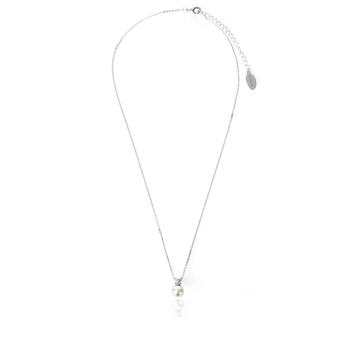 Georgini Oceans Noosa Freshwater Pearl Necklace - Silver