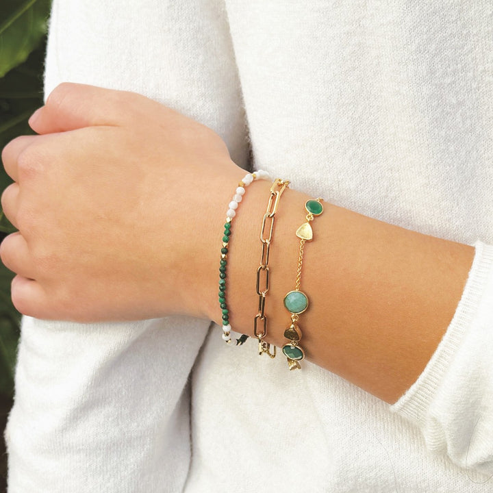 Sarah Alexander Jericho Mini Gemstone Beaded Bracelet