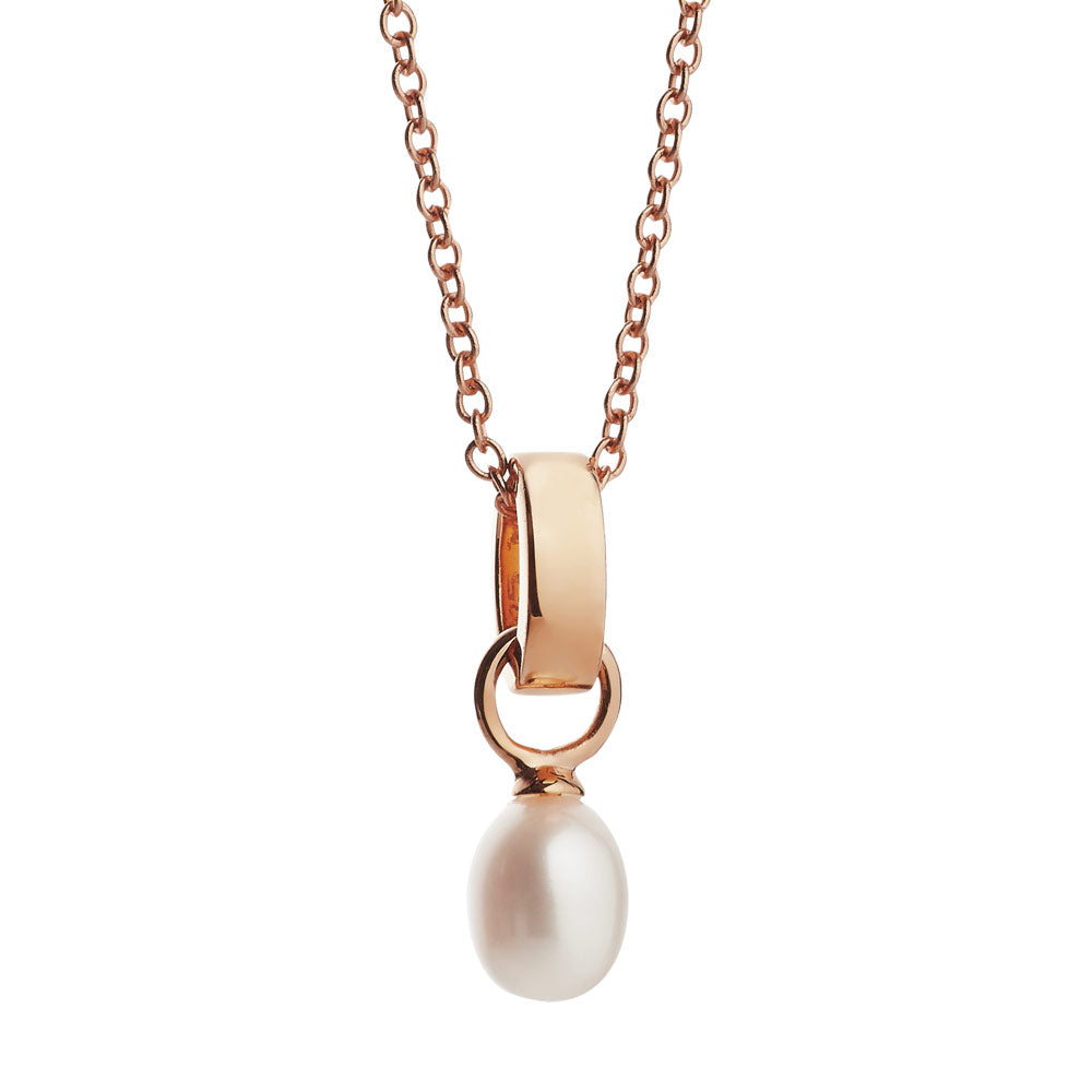 Viva Rose Gold Pendant Necklace