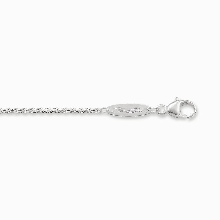 Thomas Sabo Silver Cord Chain Necklace