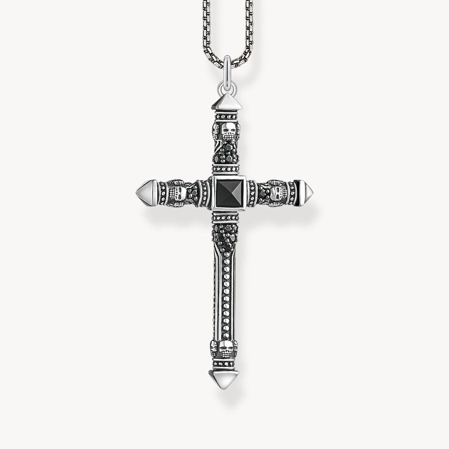 Thomas Sabo Necklace with Cross Pendant - KE2003-508-11