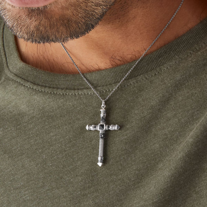 Thomas Sabo Necklace with Cross Pendant - KE2003-508-11