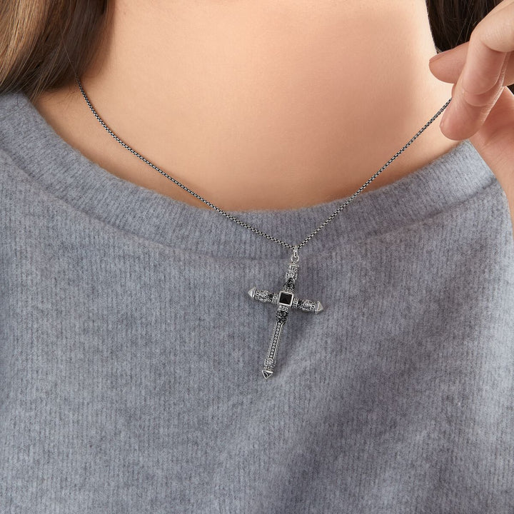 Thomas Sabo Necklace with Cross Pendant - KE2003-508-11
