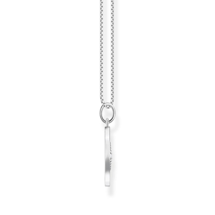 Thomas Sabo Tree of Love Silver and Zirconia Spinner Necklace
