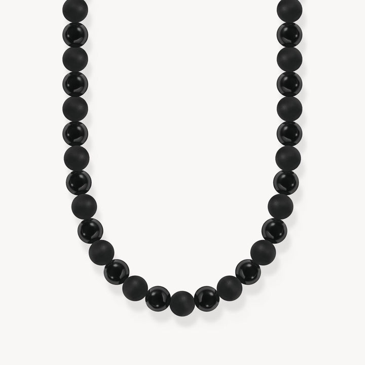 Thomas Sabo Talisman Necklace with Obsidian Beads - KE2304-698-11