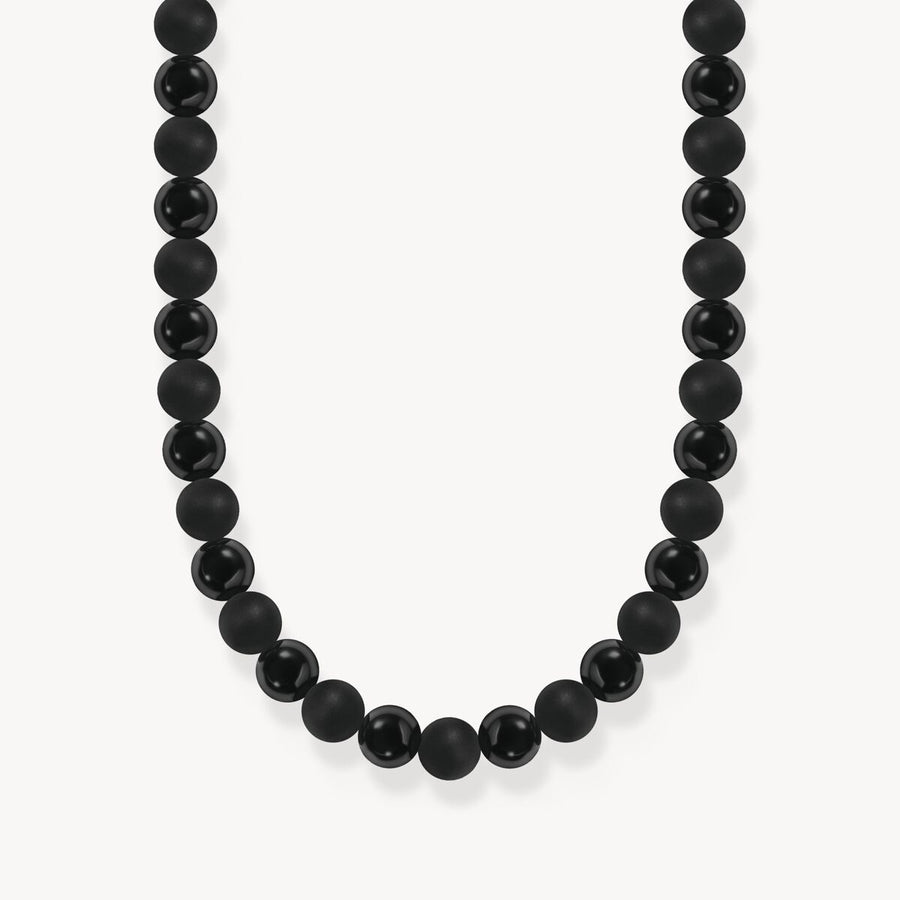 Thomas Sabo Talisman Necklace with Obsidian Beads - KE2304-698-11