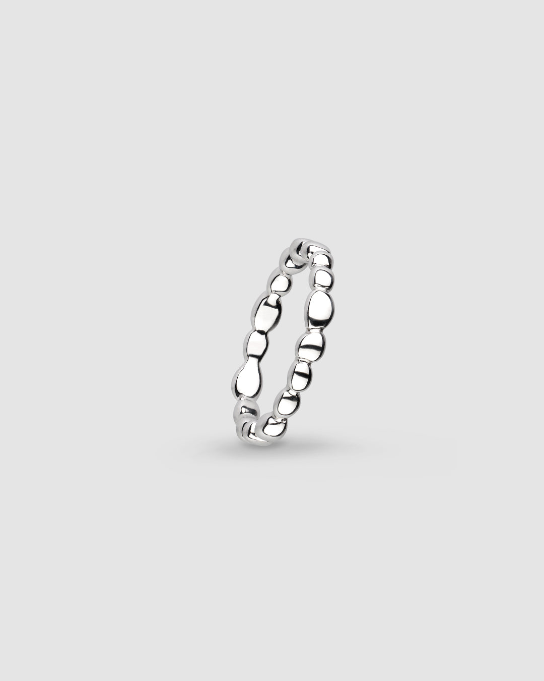 Niche Jewellery Kit Heath Coast Pebble Ridge Silver Ring detail