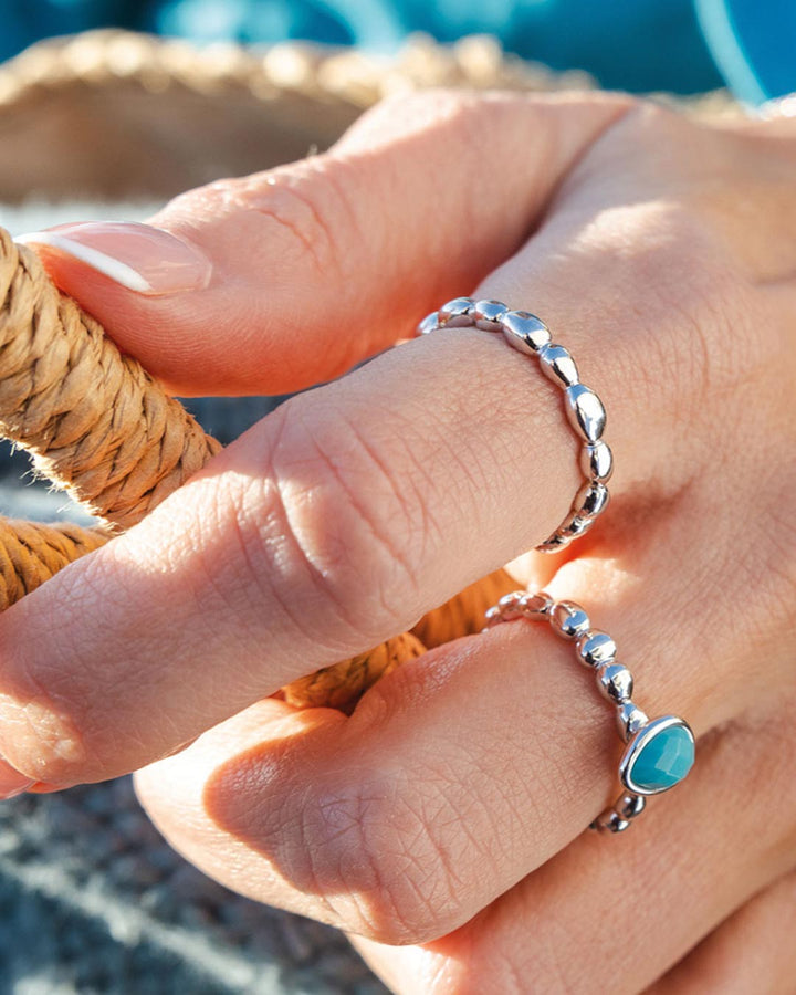 Niche Jewellery Kit Heath Coast Pebble Ridge Silver Ring detail