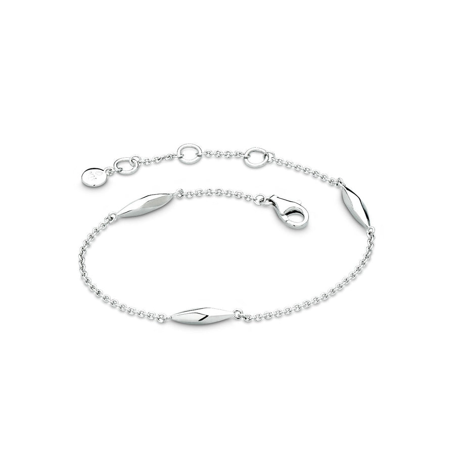 Niche Jewellery Kit Heath Glint Silver Station Bracelet