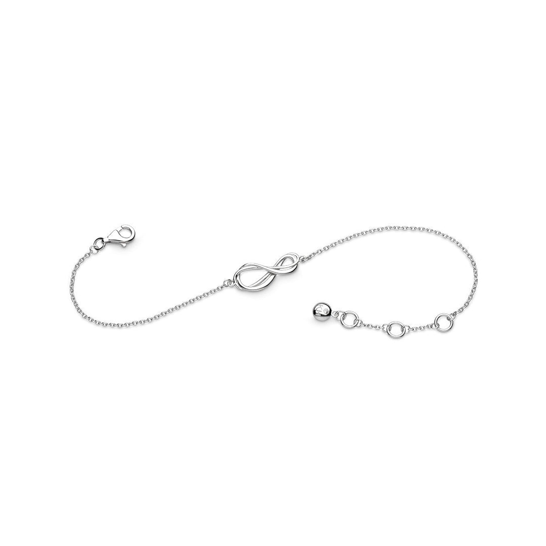 Niche Jewellery Kit Heath Infinity Mini Silver Bracelet