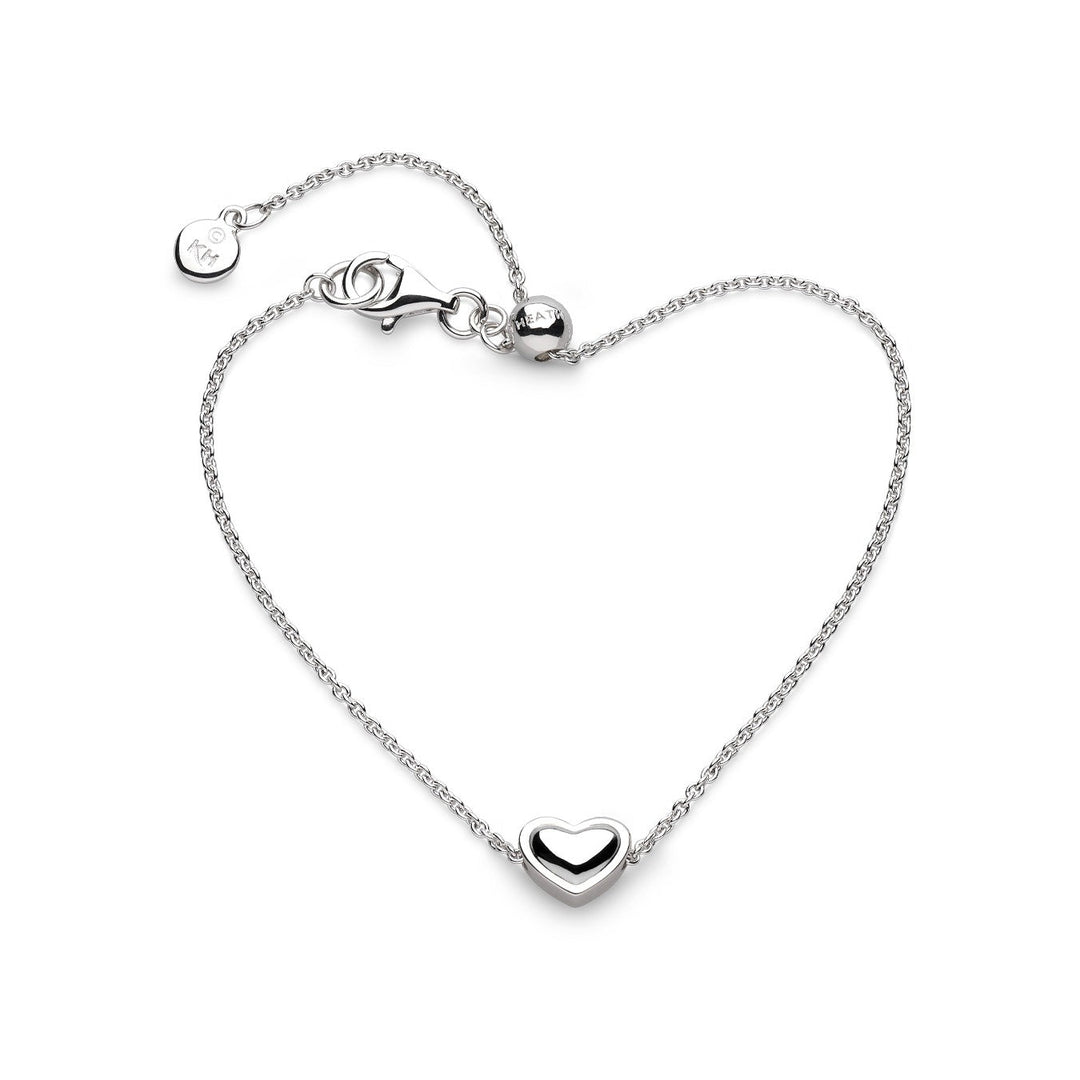 Niche Jewellery Kit Heath Love Silver Heart Slider Bracelet