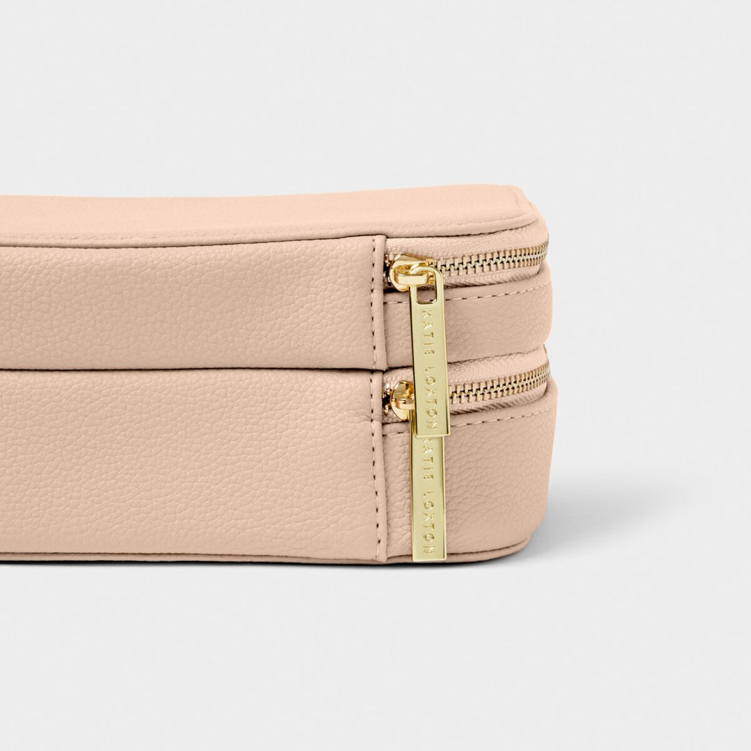 Katie Loxton Jewellery And Accessories Travel Case Nude Pink