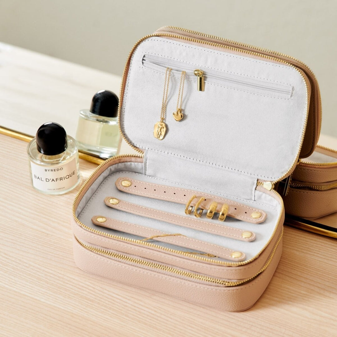 Katie Loxton Jewellery And Accessories Travel Case Nude Pink