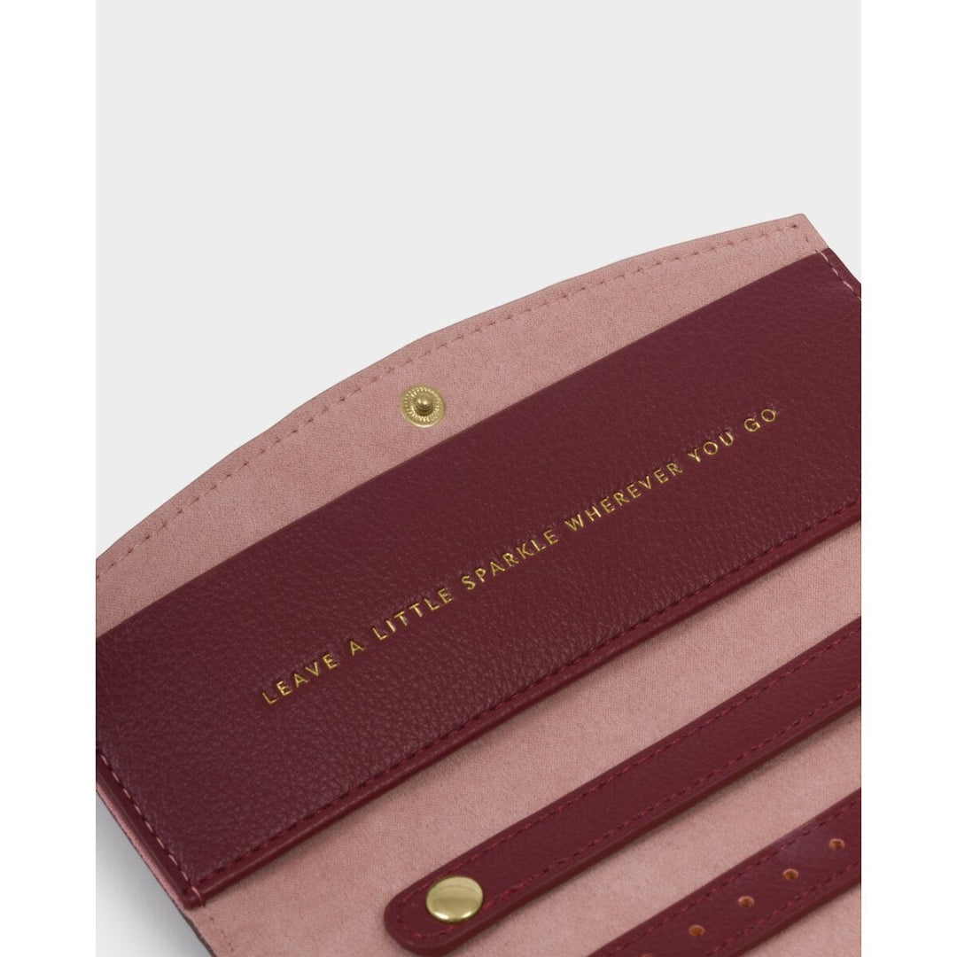 Katie Loxton 'Leave A Little Sparkle' Travel Jewellery and Accessories Organiser