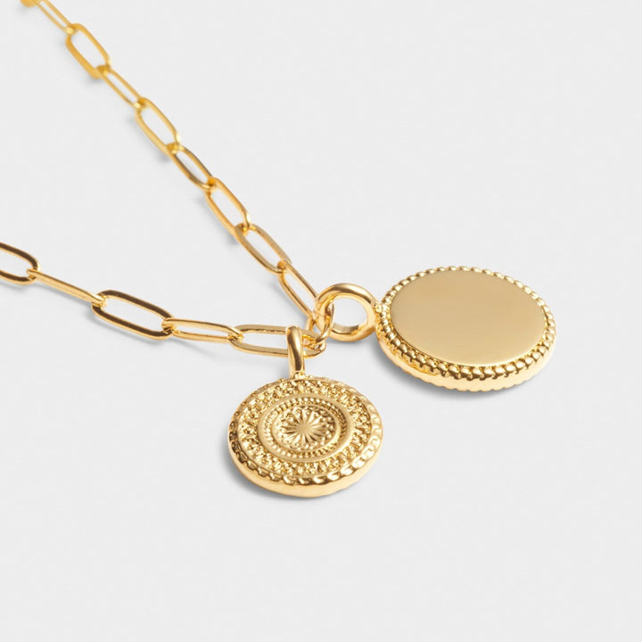 Katie Loxton 'Sister' Waterproof Gold Charm Bracelet KLJ6104