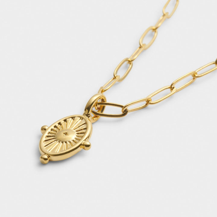 Katie Loxton Talis Waterproof Gold Charm Necklace KLJ6164
