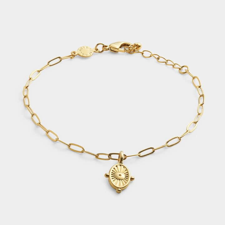 Katie Loxton Talis Waterproof Gold Charm Bracelet KLJ6165