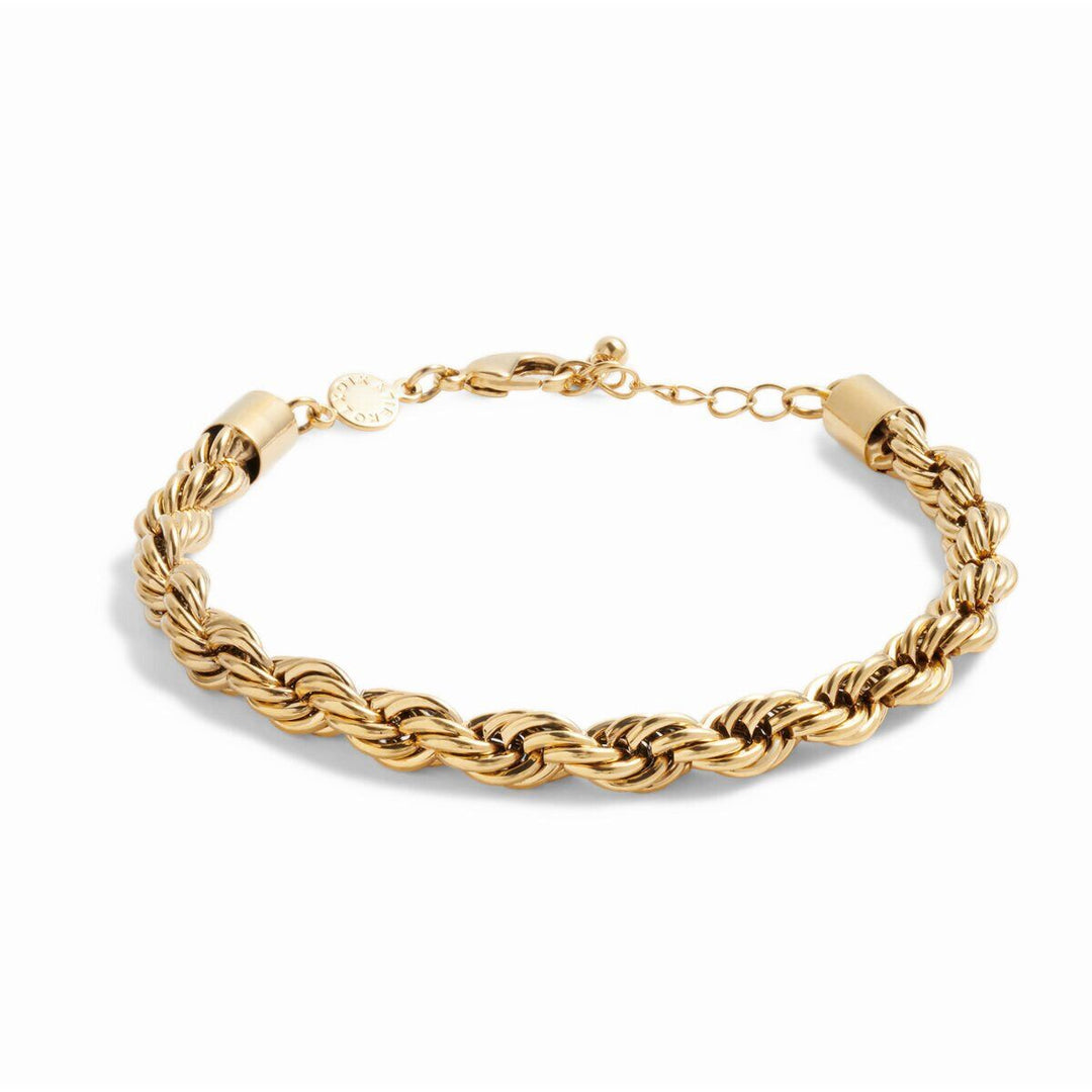 Katie Loxton Reine Waterproof Gold Rope Bracelet KLJ6178
